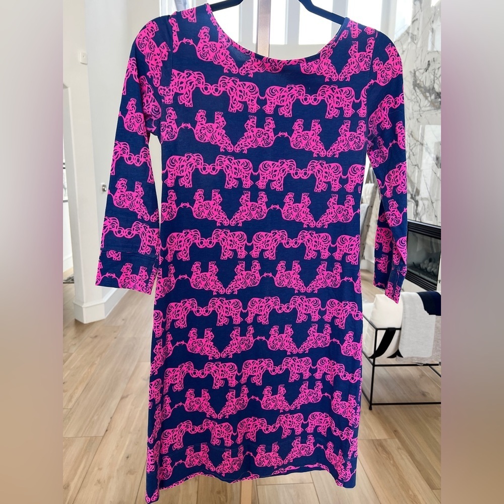 Lilly Pulitzer Marlow Elephant Print Dress